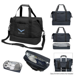 Cutter & Buck® Travel Collection Drop Bottom Weekender