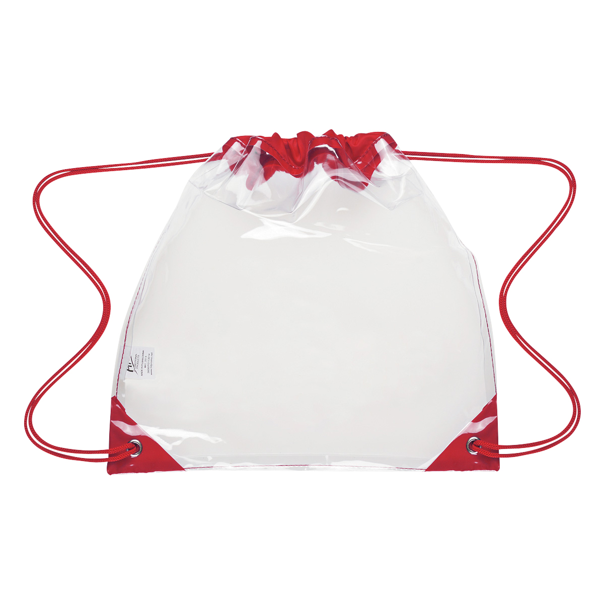 America250™ Touchdown Clear EVA Drawstring Backpack
