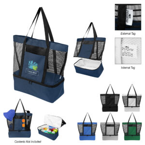 Marley rPET Mesh Tote Bag With Cooler