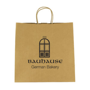 Kraft Paper Brown Shopping Bag - 10" x 10"