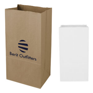 12# SOS Kraft Paper Bag - 7.06" x 13.75"