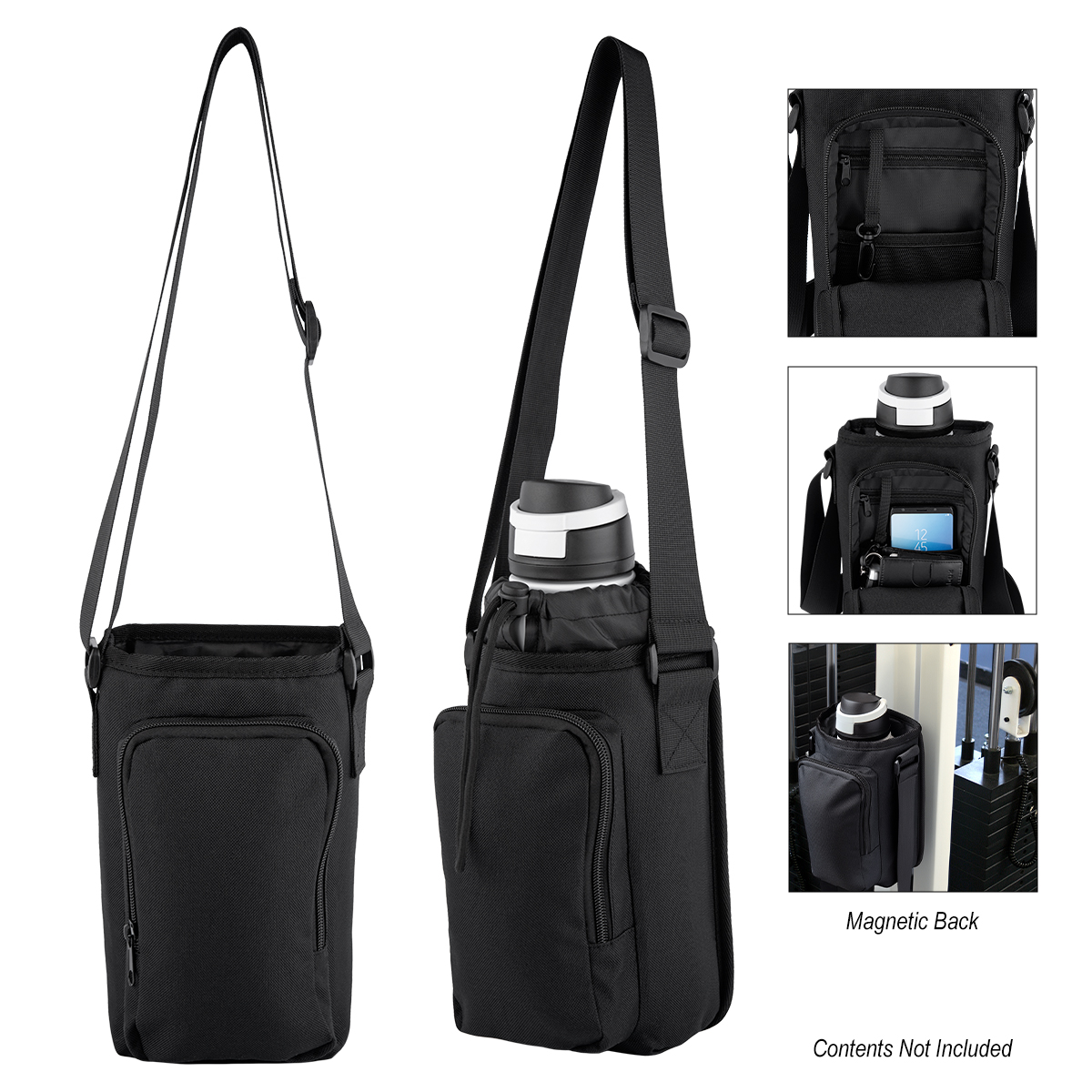 Endurance Magnetic Drawstring Bottle Bag