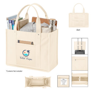 Ventura 24 Oz. Recycled Cotton Tote Bag