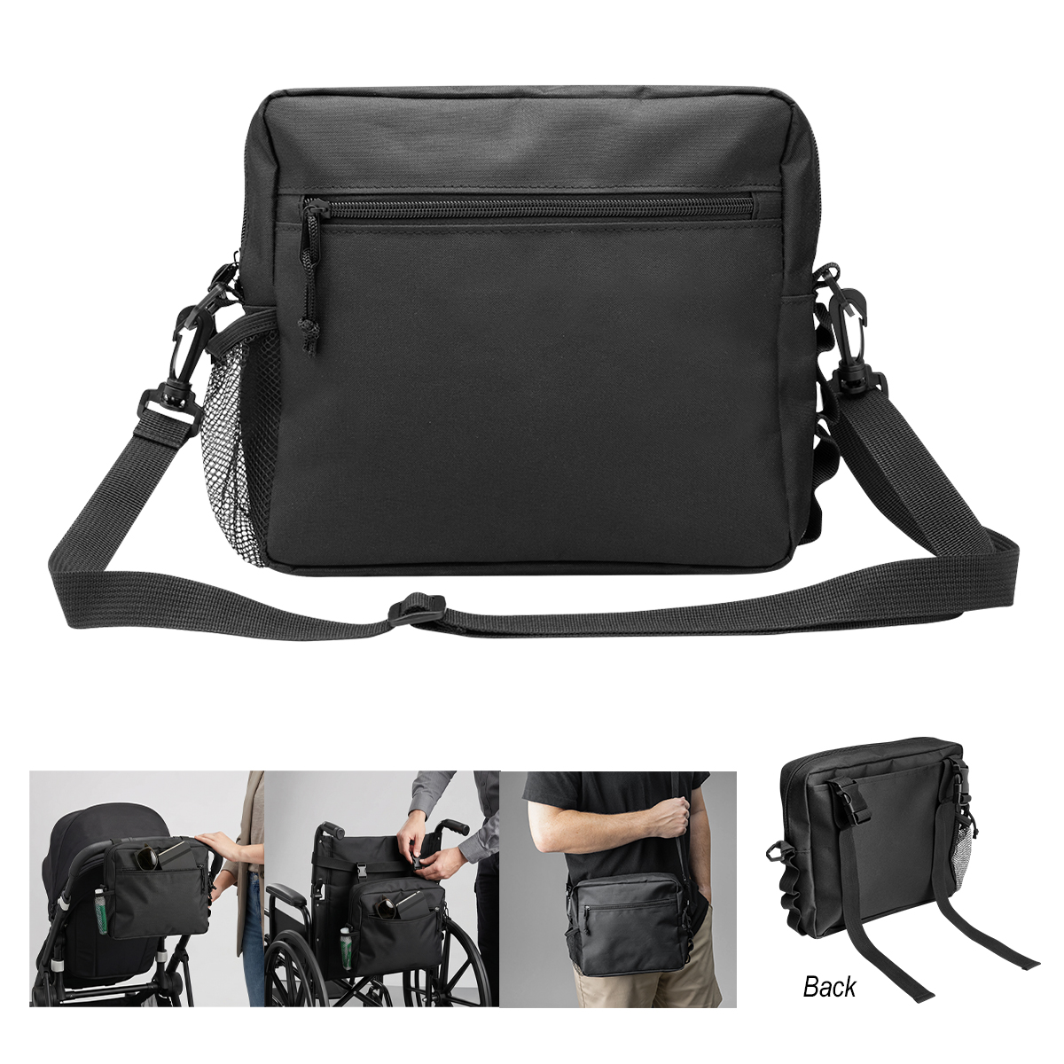 Madison Adaptive rPET Crossbody Bag