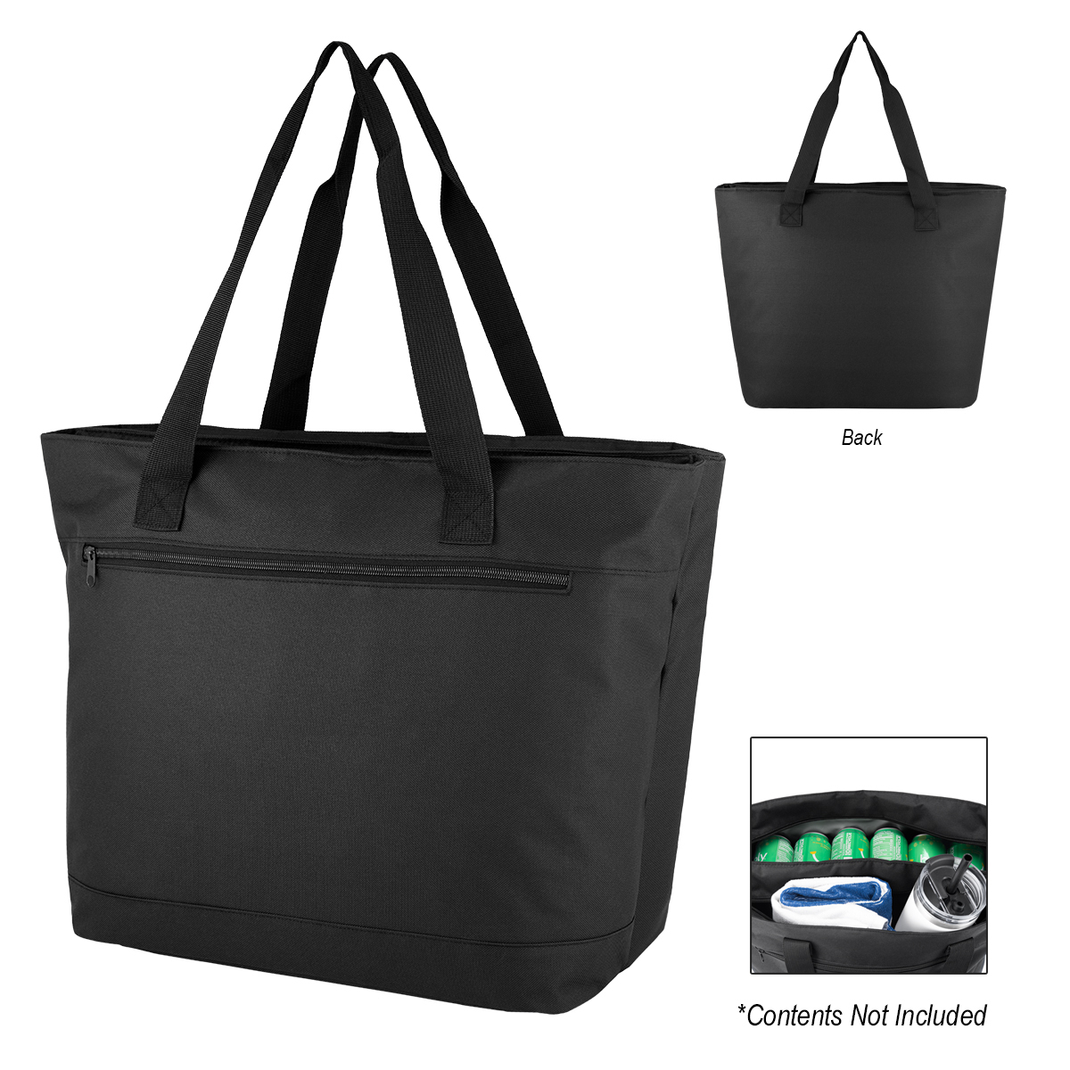 Chill Commuter rPET 34 Can Split Cooler Tote Bag