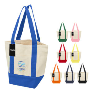 AWS Mini Starboard 10 oz. Recycled Cotton Canvas Tote Bag