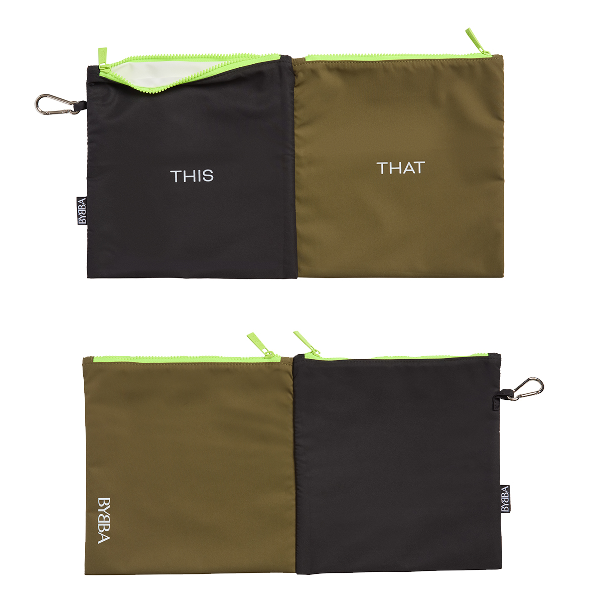 Bybba Double Take Magnetic Zipper Pouch