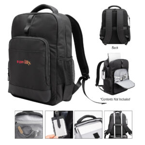 Deluxe Executive Active rPET Laptop Backpack